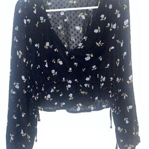 NWT Floral Blouse